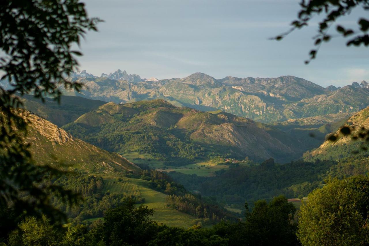 La Montana Magica Hotel Rural Vibano エクステリア 写真